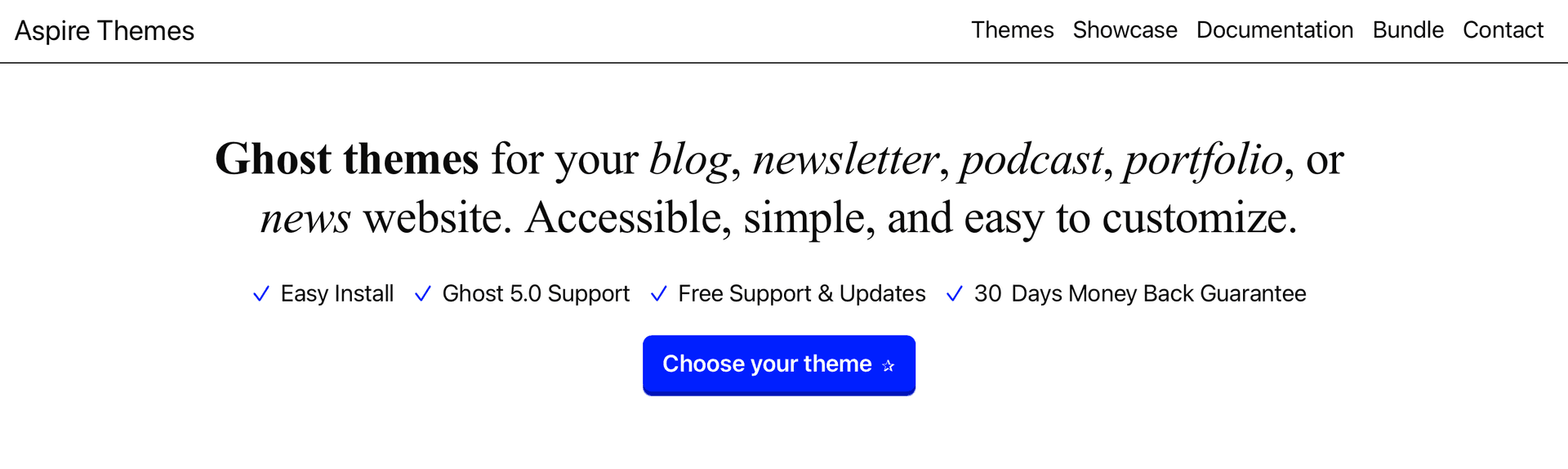 Aspire Themes